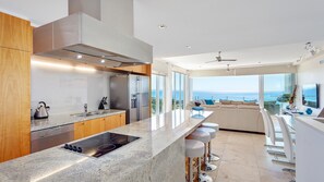Microwave, dishwasher, coffee/tea maker