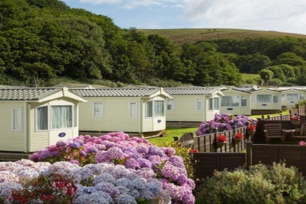 Bovisand Lodge Holiday Park, caravans