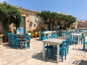 Opções para refeição ao ar livre