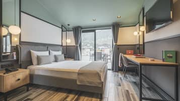 Family Suite, Terrace, Sea View | Minibar, in-room safe, soundproofing, free WiFi