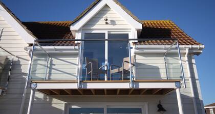 Belle maison de plage en bord de mer