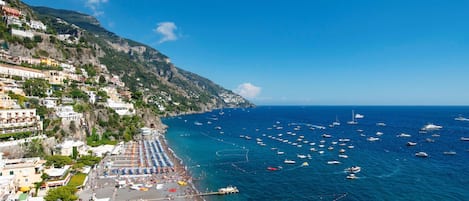 Vue sur la plage/l’océan