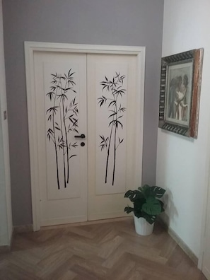 Interior entrance