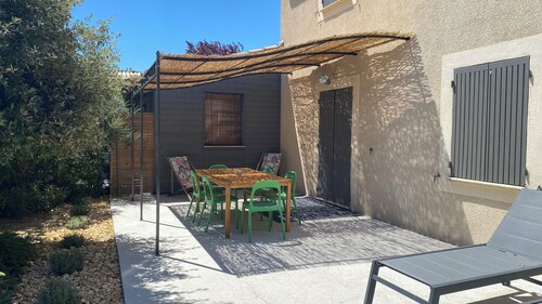 Maison avec vue sur le Mont Ventoux
