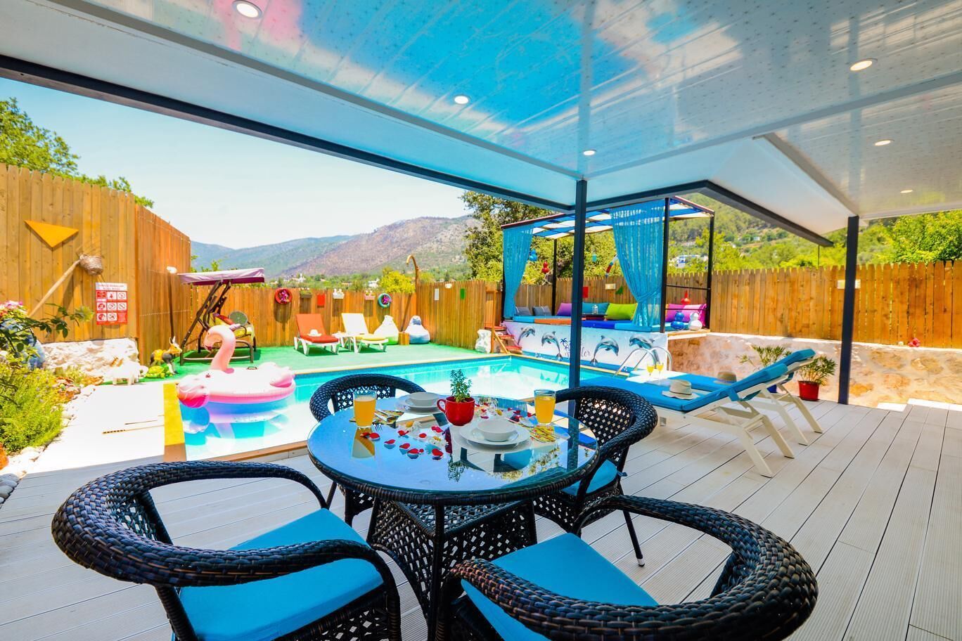 Totally Private Honeymoon Villa with Secluded Pool in Peaceful Village Setting.