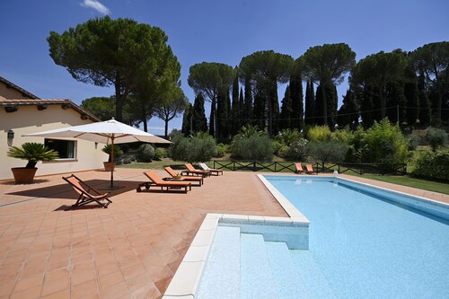 Tenuta Santa Cristina - Luxury 8 beds Villa w/ private Pool and Tennis near Rome