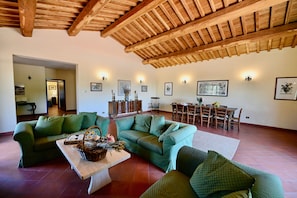 TV, fireplace, DVD player, table tennis