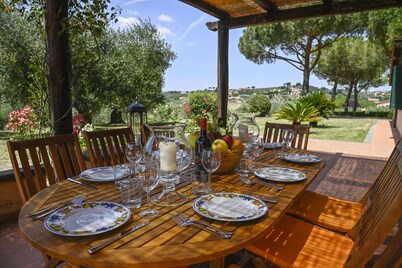 Tenuta Santa Cristina - Luxury 8 beds Villa w/ private Pool and Tennis near Rome