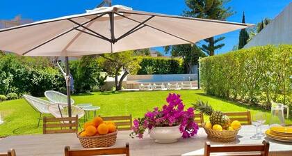 Villa Falésia beach V -5min walk to beach-air conditioning-jardin piscine privée