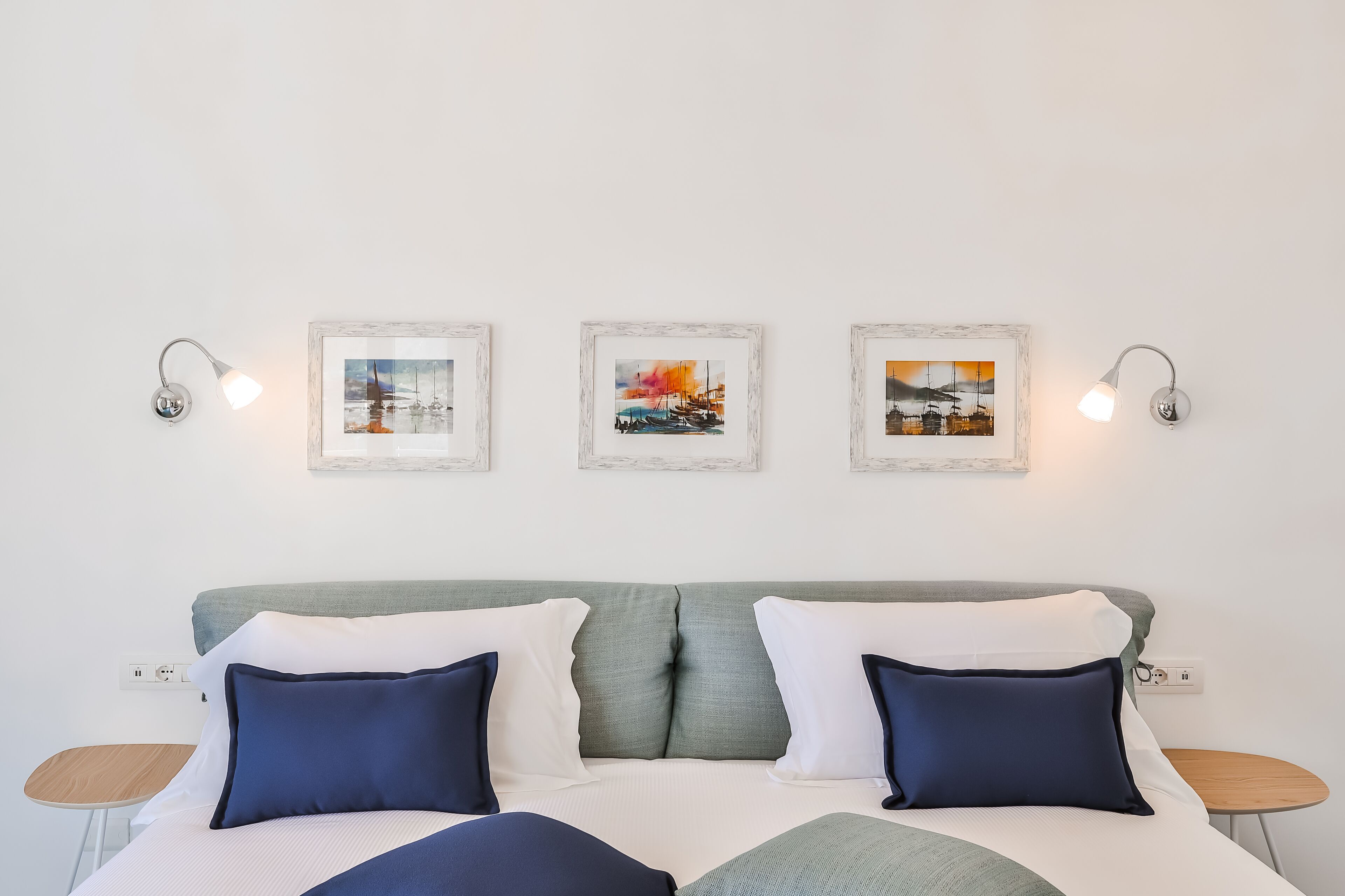 Suite monolocale Executive, vista mare | Biancheria da letto di alta qualità, minibar, una cassaforte in camera