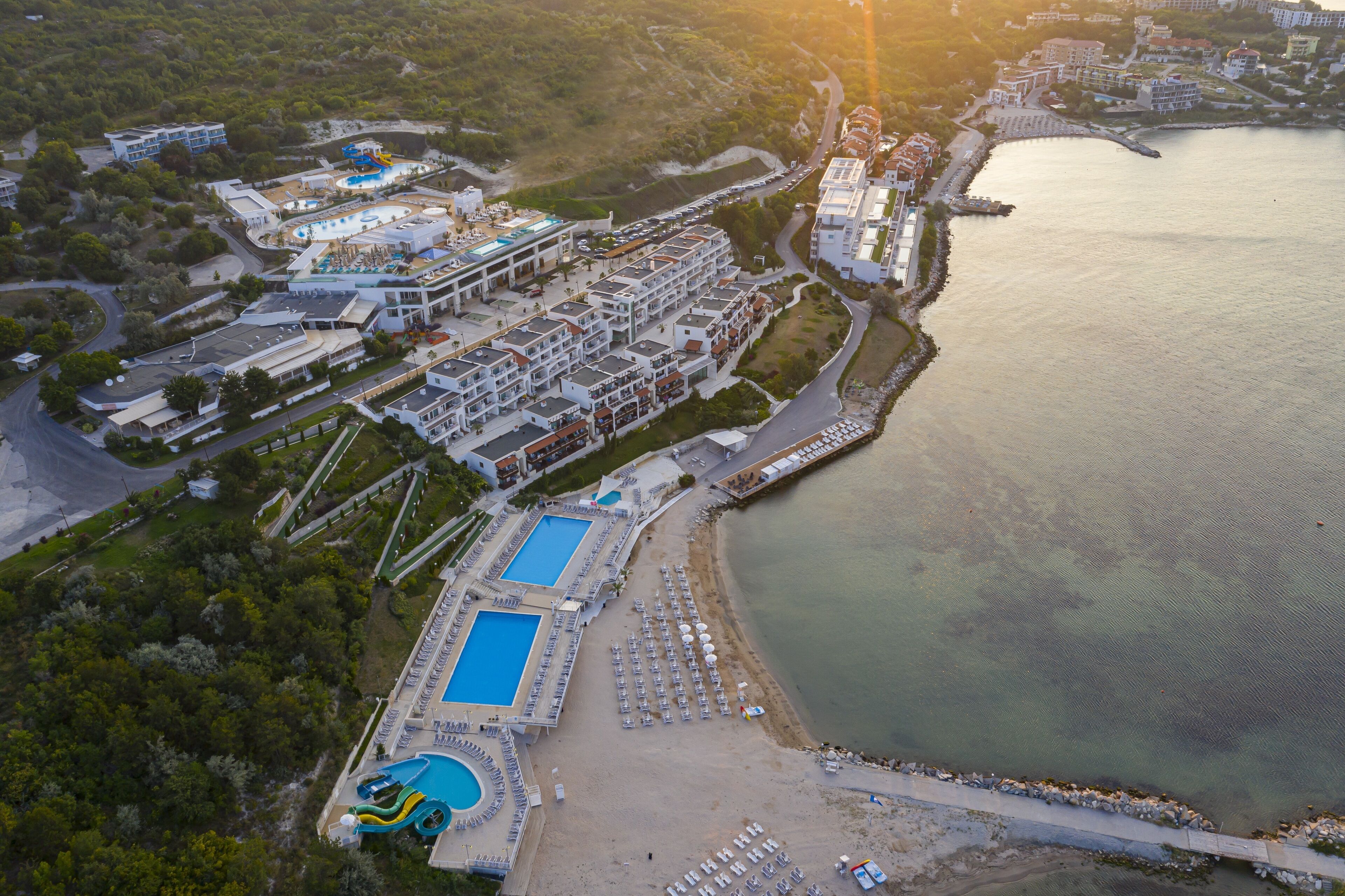 Façade de l’hébergement