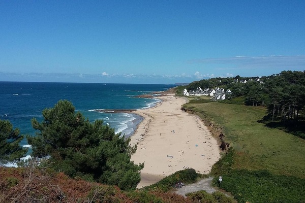 vue du domaine sur le chemin des douaniers