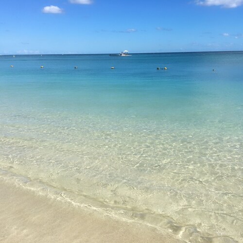 PRETTY VILLA IN A GREEN CASE 3 MIN FROM THE TROU AUX BICHES BEACH