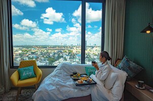 1 室のベッドルーム、ミニバー、セーフティボックス (室内)、デスク