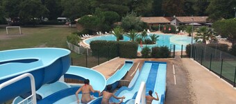 Wooden chalet in a 4* leisure park