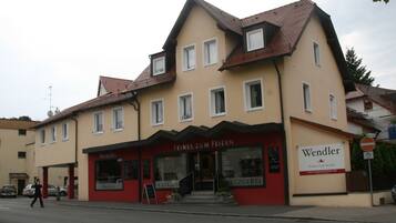Fassade der Unterkunft