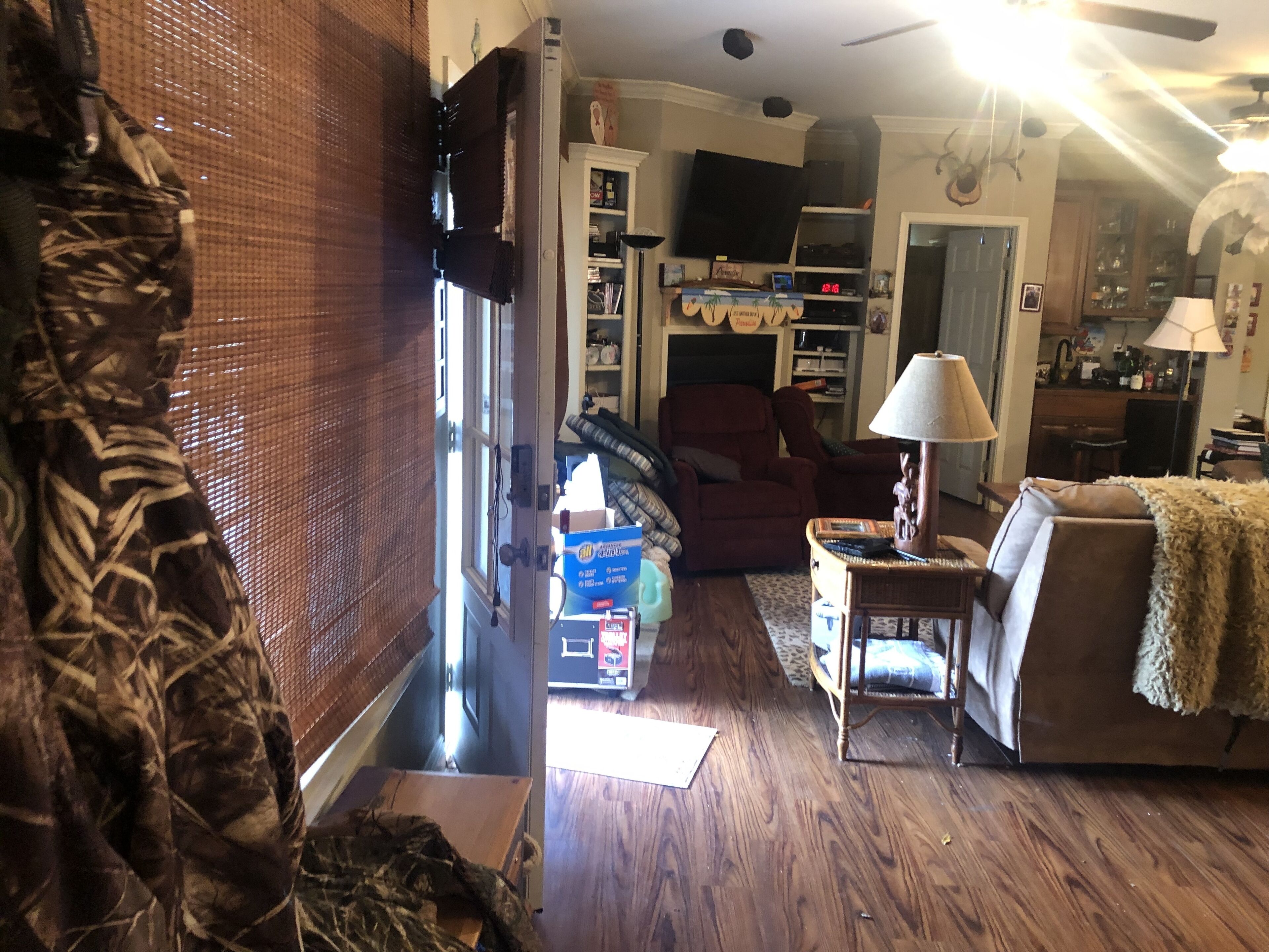 Camp Paradise located on the marsh in Pecan Island