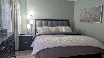 2 bedrooms, in-room safe, iron/ironing board, free WiFi