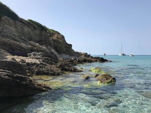 بالقرب من الشاطئ