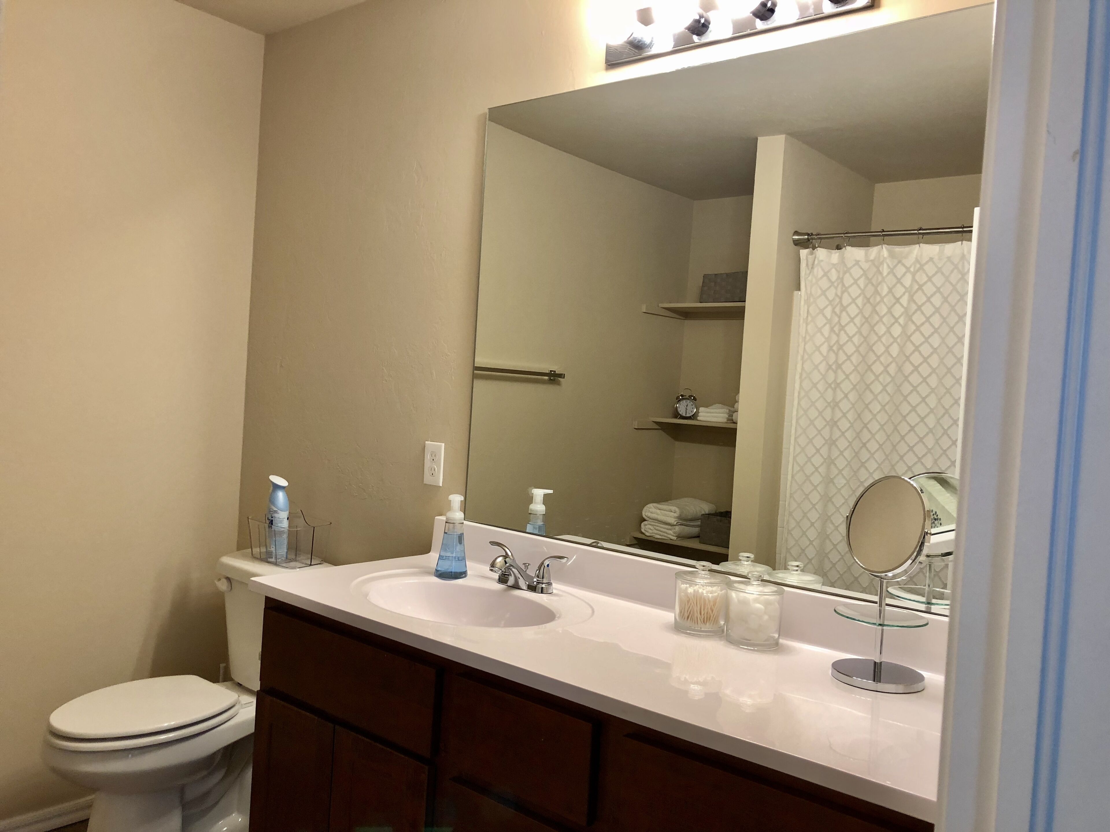 Three-bedroom home in quiet neighborhood but close to OK City and Norman