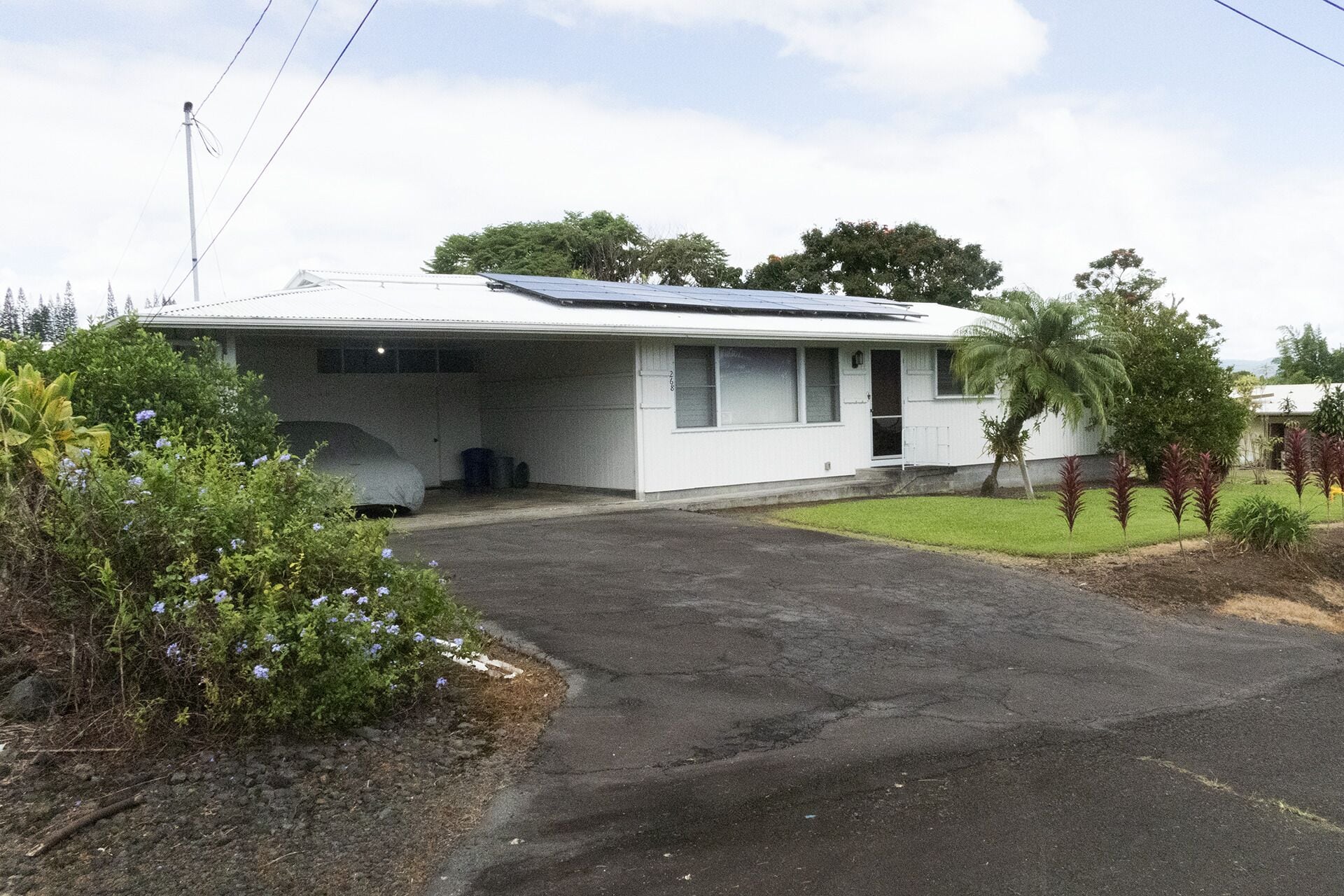 Three bedroom remodeled home in older residential neighborhood of Hilo.