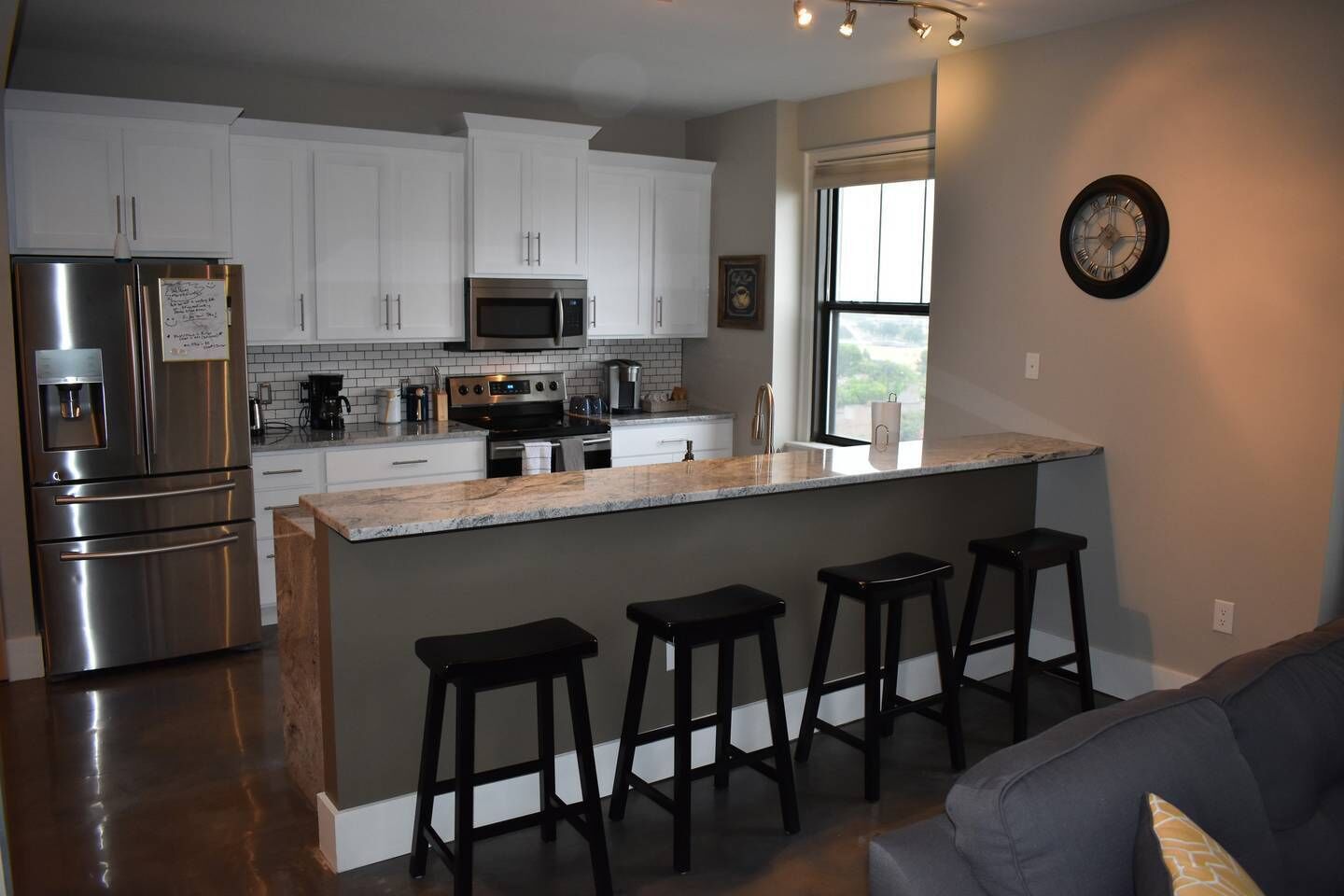 Apartment 1 bedroom, with gym