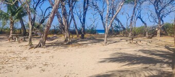 Secluded Ocean & Beach front House in Playa Grande- A Few Steps Walk to Beach!