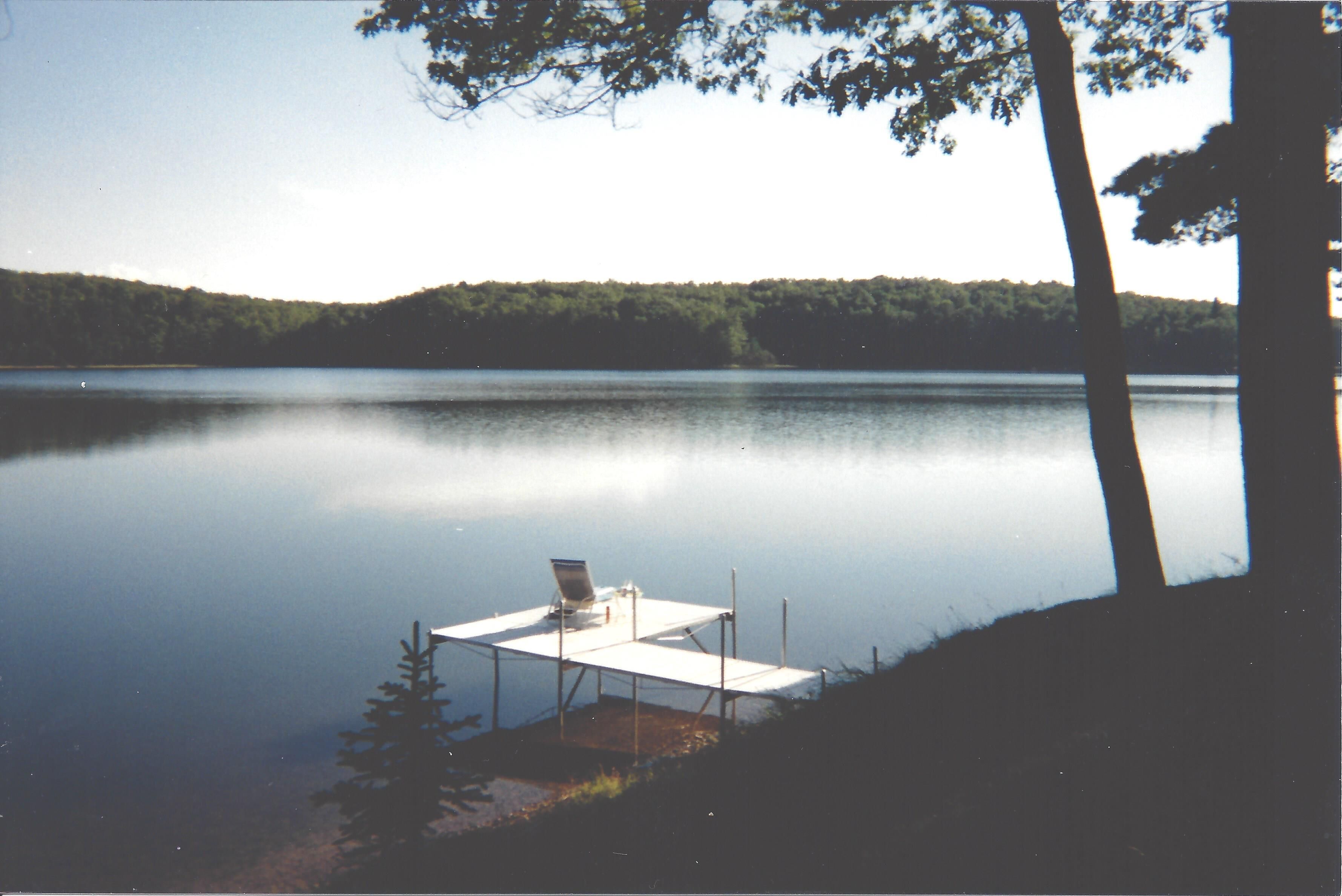 3000 feet of private beach at Exclusively Private Vacation Cabin