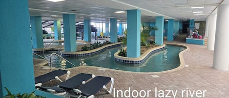 Indoor pool, outdoor pool