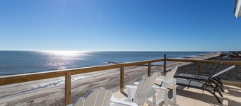 ** Siste liten rabatt ** Beachfront med heis 