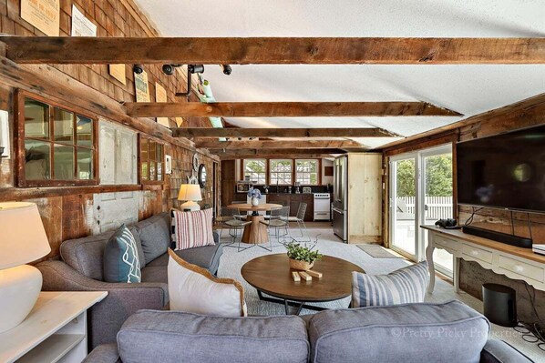 Smart TV, ping pong, stereo - Sail Loft: 489-C  Updated Chatham Family Compound, Heated Pool w/Hot Tub, Walk to Town/Beach (Chatham)