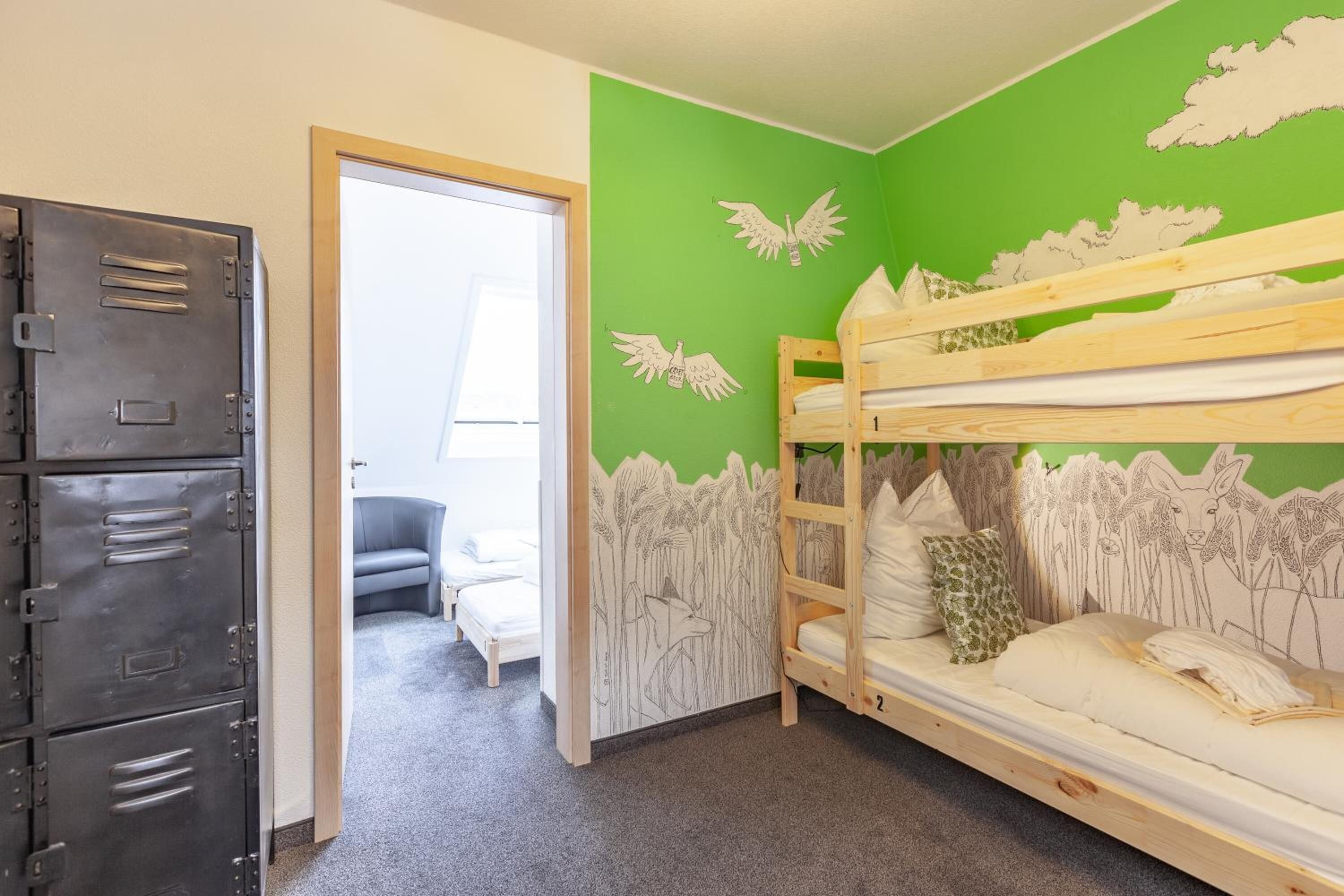 bed in 6-bed dormitory | 1 bedroom, hypo-allergenic bedding, blackout curtains, soundproofing