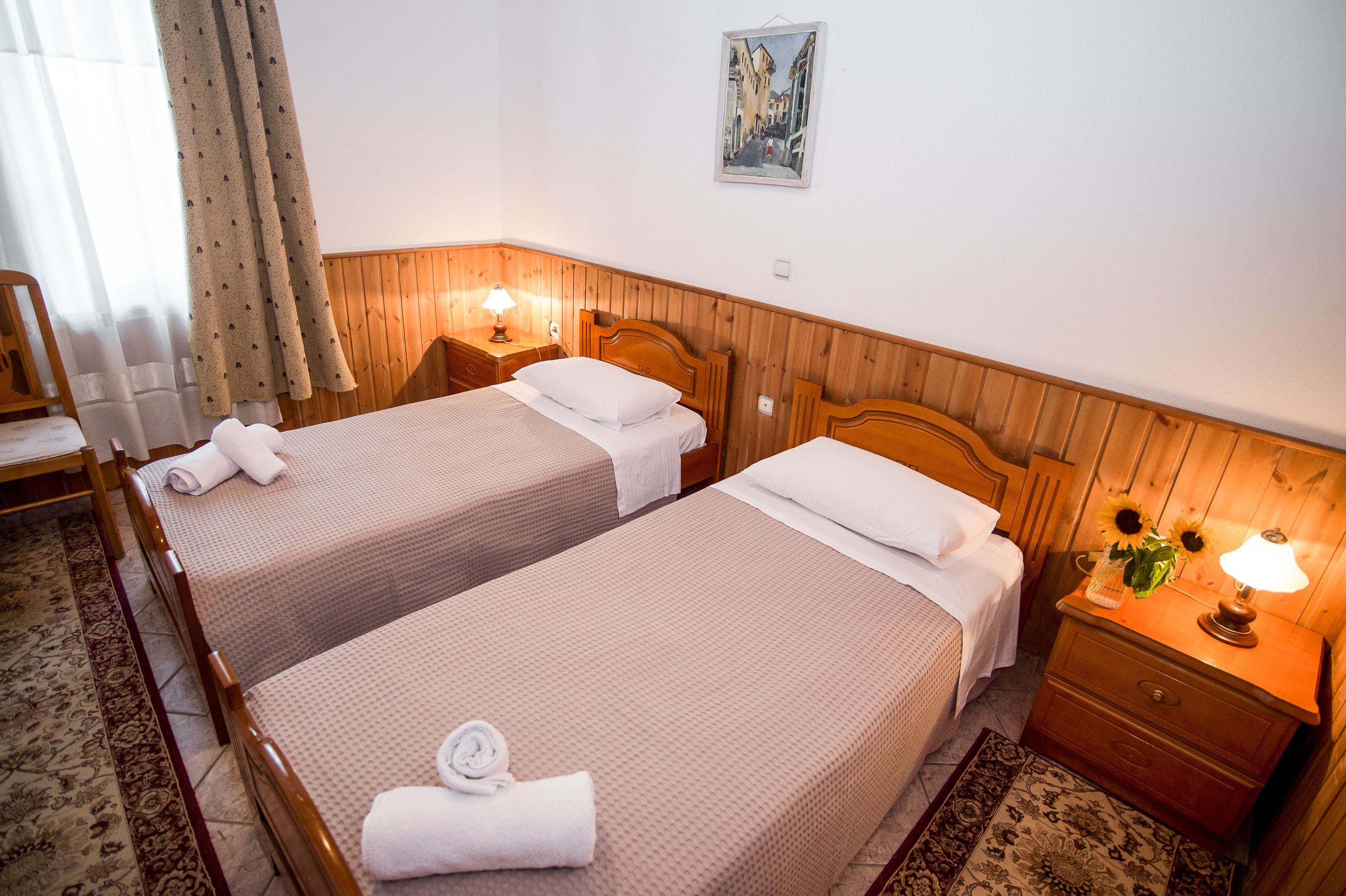 double or twin room | desk, soundproofing, iron/ironing board, free cots/infant beds