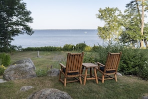 Property grounds - Spacious Luxury Retreat on Sebago Lake: Elegant Home with Private Dock and (Sebago)