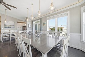 Dining - Amazing Grace | 350 ft from the beach | Private Pool, Hot Tub (Virginia Beach)