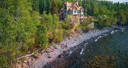 The Inn at Croftville Road Cottages #8. On the Shore of Lake Superior.