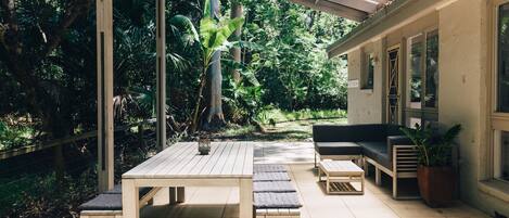 Udendørs spisemuligheder