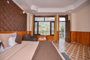 Premium Room, Balcony, Mountain View | Desk, free WiFi, bed sheets - The Posh Hotel near Mall Road with Hassle Free Covered Parking (Dharamshala)