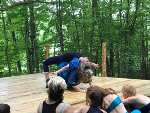 Overnattingsstedets uteområder