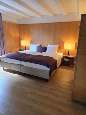 Exclusive Triple Room, Multiple Beds, Non Smoking | Desk, blackout drapes, soundproofing, iron/ironing board