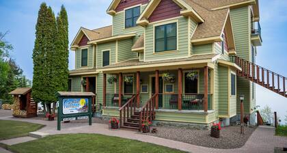 The Inn at Croftville Road Cottages #7. On the Shore of Lake Superior.