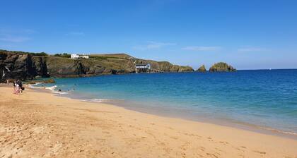 Bungalow independiente en el norte de Cornwall, piscina compartida de 25 m