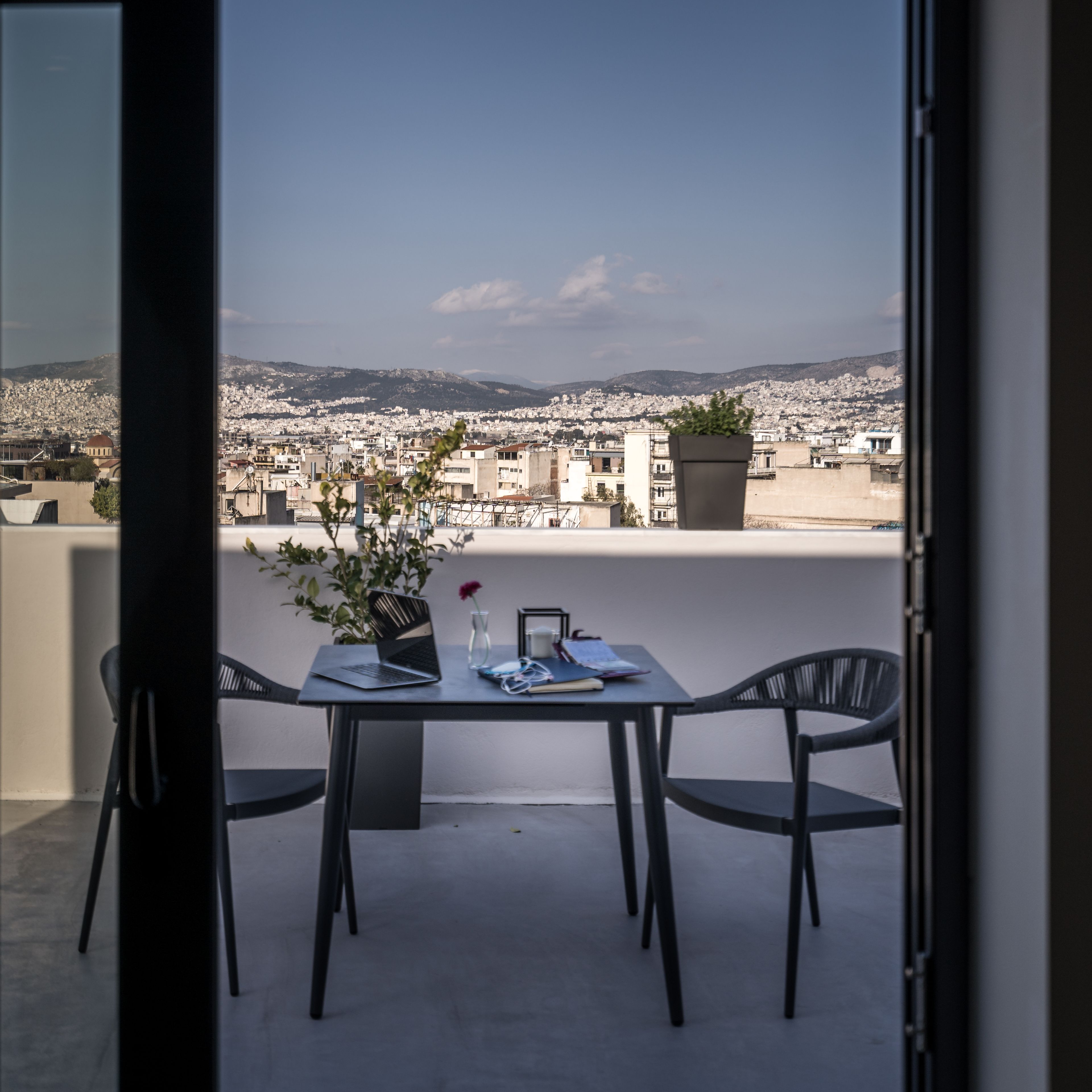 Acropolis Loft | Terraza o patio
