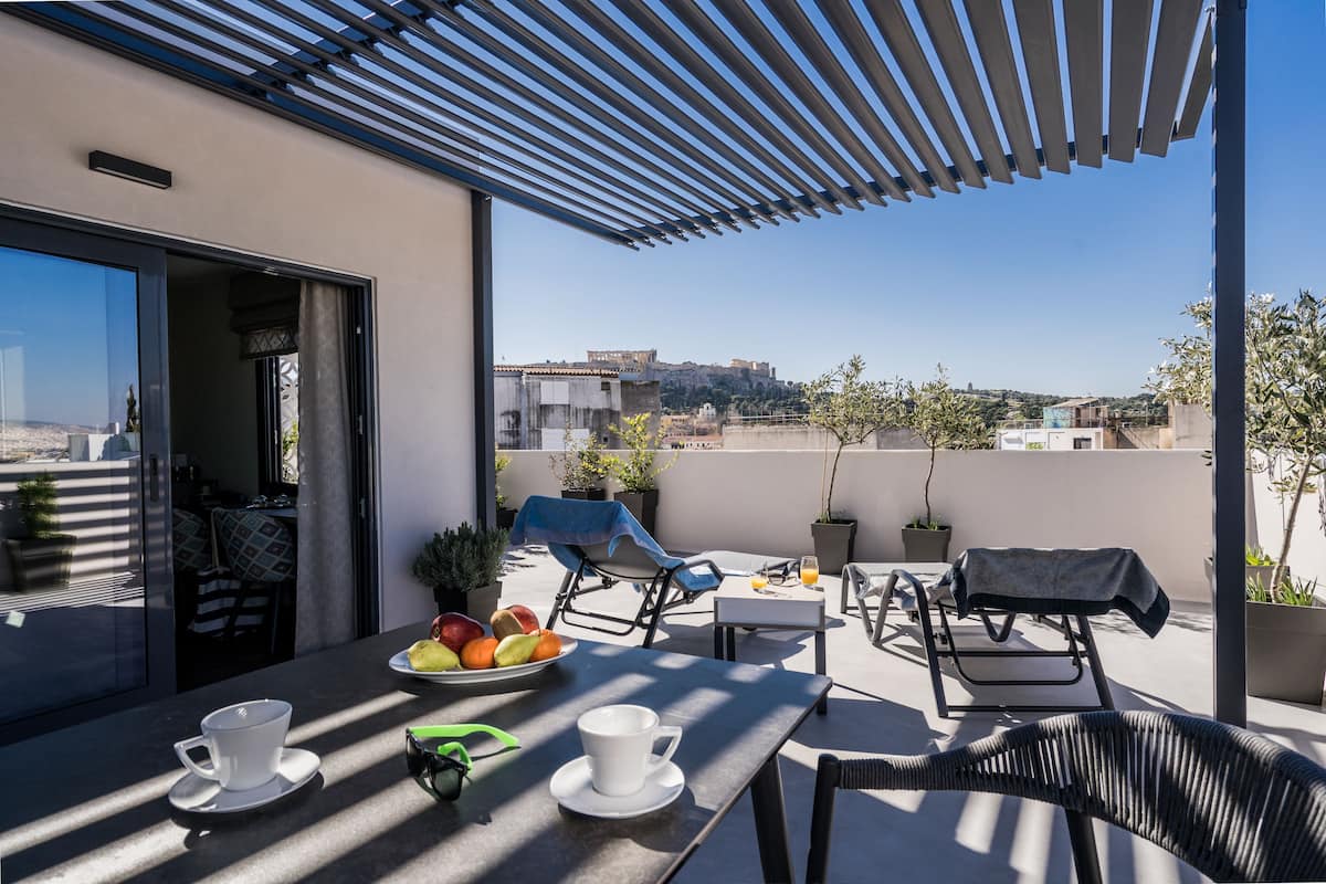 Acropolis Loft | Blick auf die Stadt