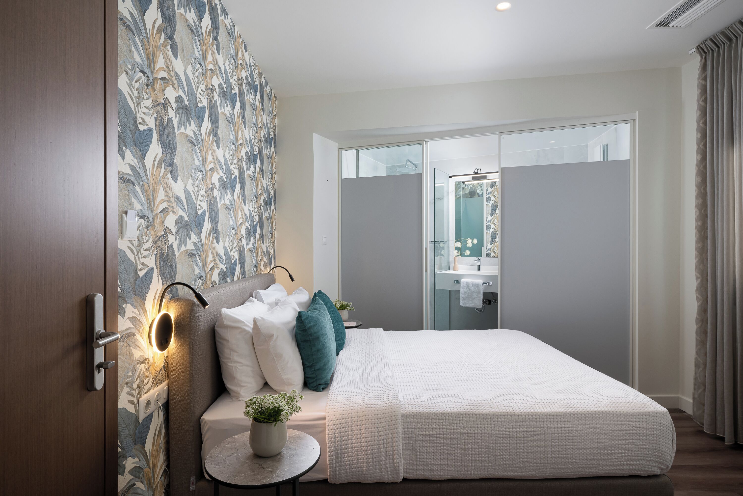 1 Schlafzimmer, Bettwäsche aus ägyptischer Baumwolle