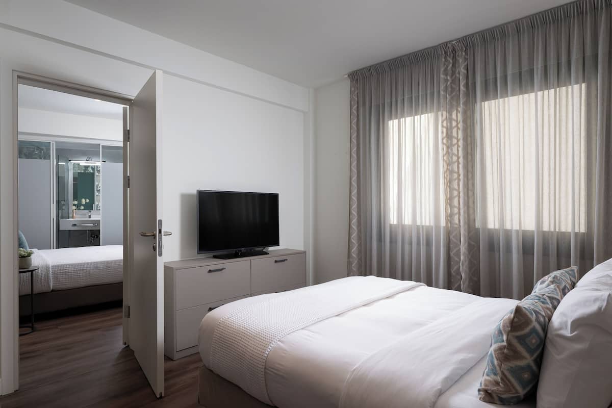 1 habitación, sábanas de algodón egipcio y ropa de cama de alta calidad