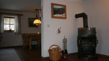 Căn hộ (FeWo Grünstein) | Nôi/giường cho trẻ sơ sinh (phụ phí), giường gấp/giường phụ (phụ phí)