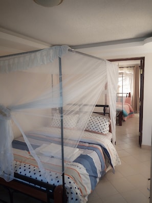 Double or Twin Room, Shared Bathroom | Blackout drapes, soundproofing, iron/ironing board, free WiFi