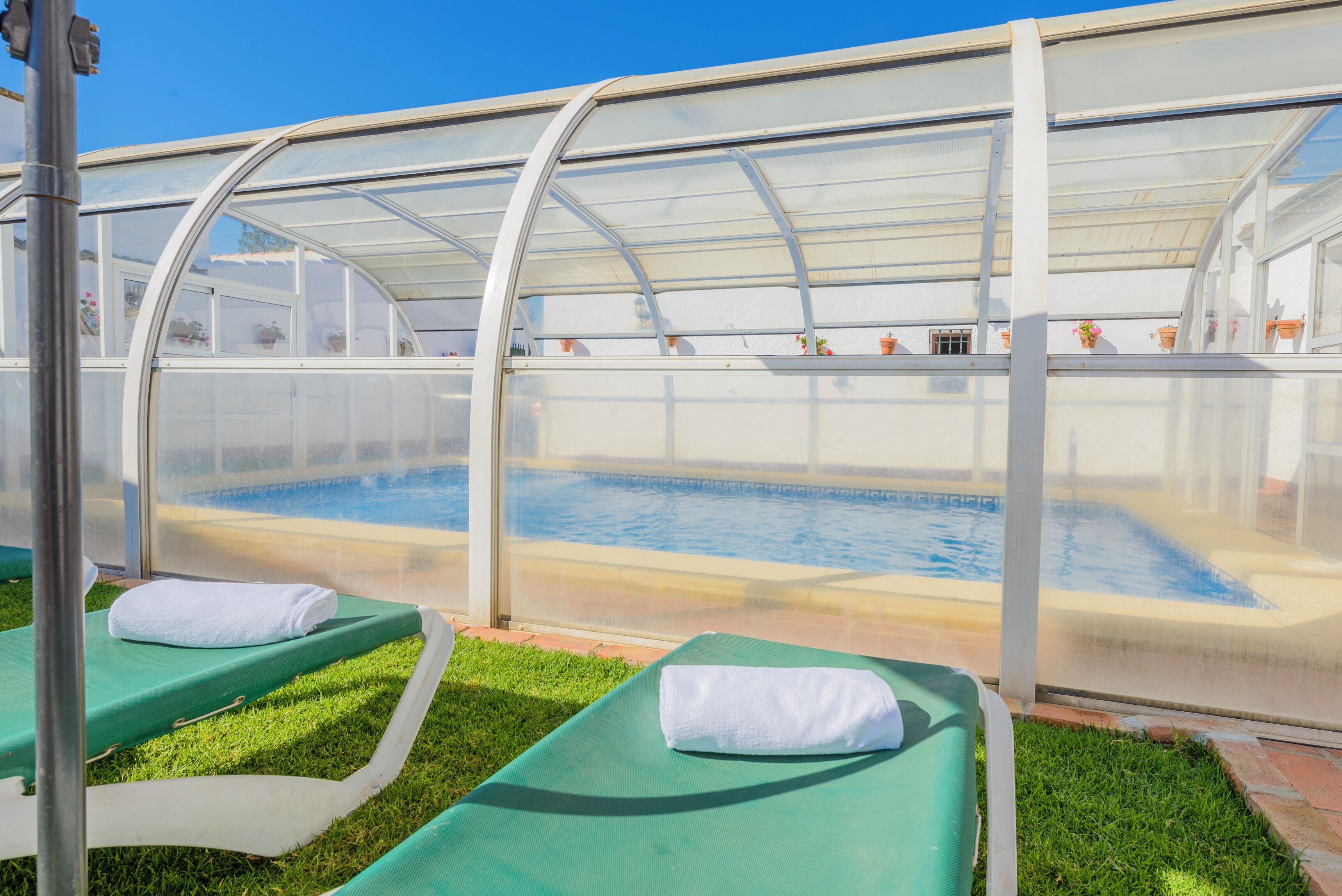 Piscine couverte