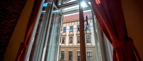 Double Room, Private Bathroom not in the room | View from room